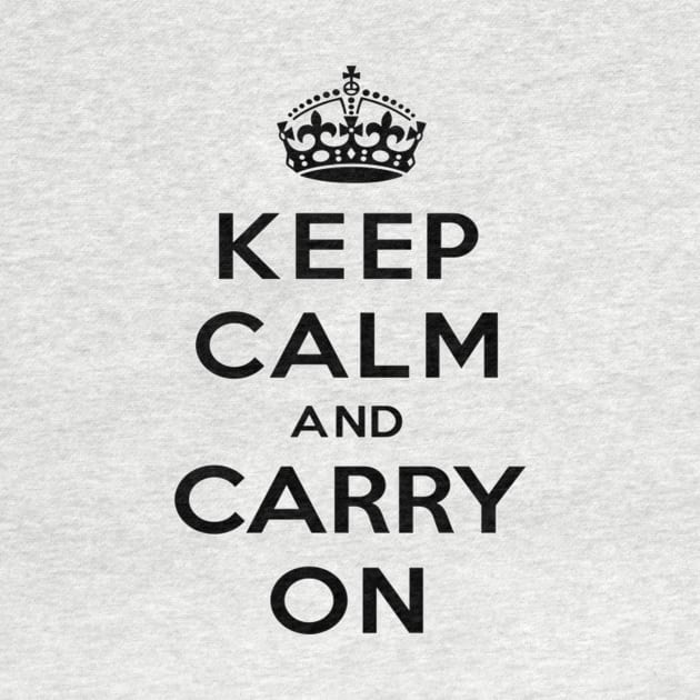 keep calm and carry on by HTTC